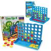 Ms.0 Набор из 2 игр 3D Четыре в ряд, Большой и Маленький, 3D Пазл, Соревновательный, Образовательная настольная игра
