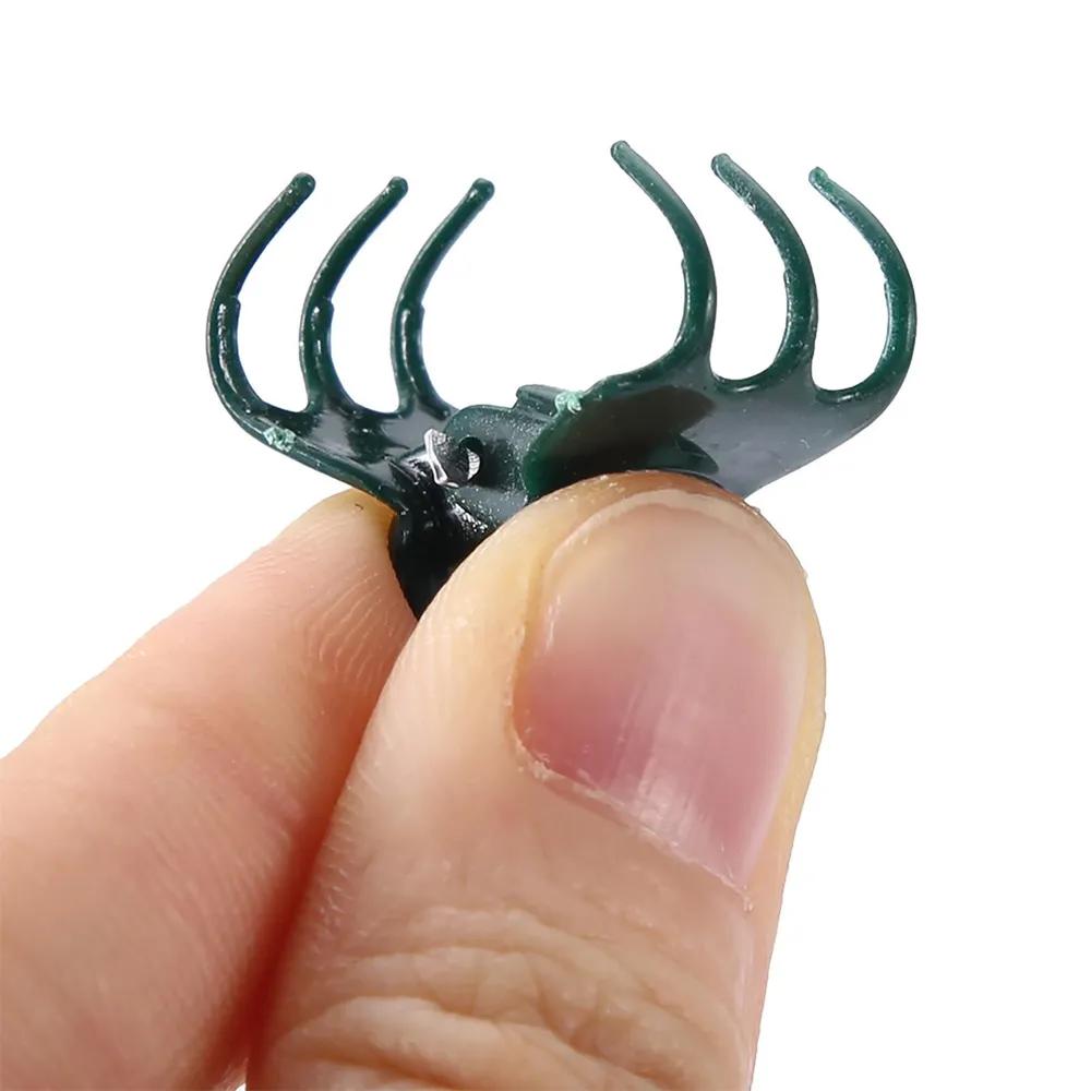 Garden plant clamp, vine man fixed clamp, orchid clamp, climbing vine, flower plant fixed special 100pcs