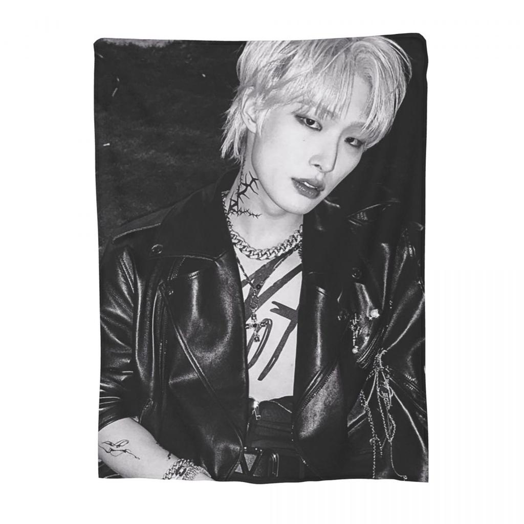 Mingi Ateez - Spin Off From The Witness Halazia Пледы Мягкий Фланелевый Плед Плюшевый для Кровати Гостиной Пикника Дома Дивана