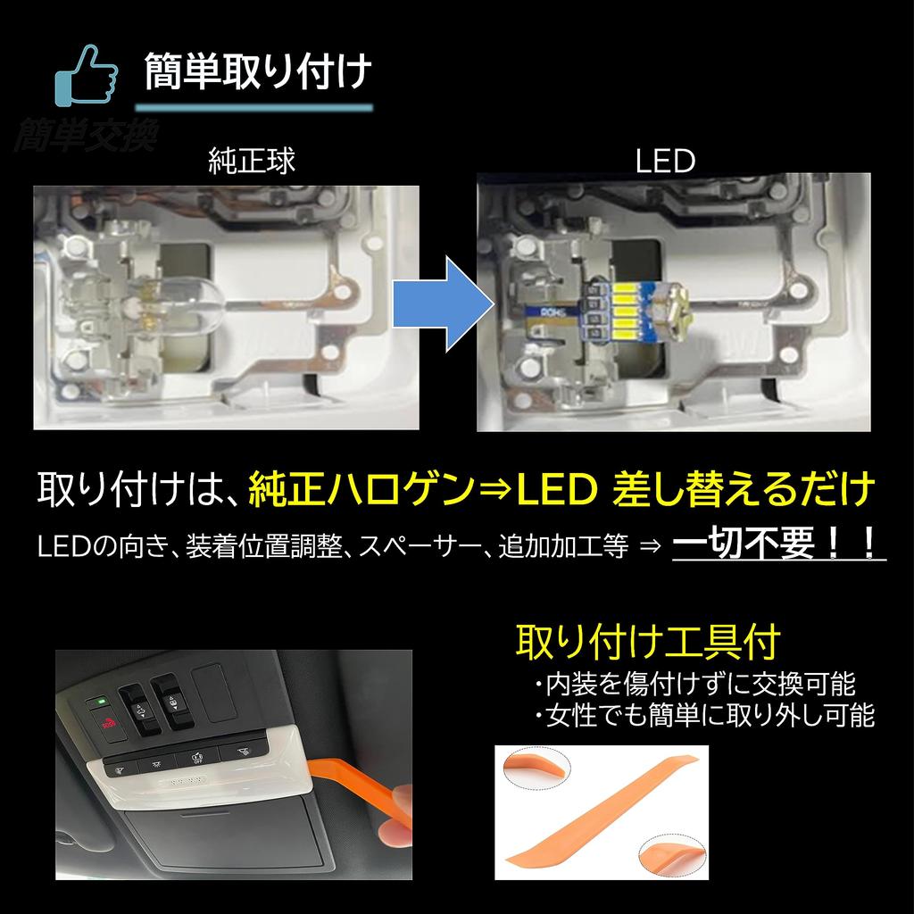 Универсальный продукт (Внутреннее освещение + Освещение номерного знака + Задняя подсветка) Swift Sport LED 6 шт.