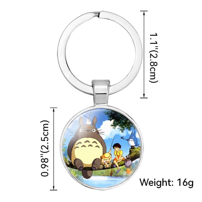 Adorable Totoro Keychain Cute Anime Design Perfect For Keys And Bags