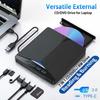 7-in-1 USB 3.0 Type-c External DVD RW CD Burner Reader Player Optical Drives Tray Type DVD Burner For Laptop PC Desktop IMacs