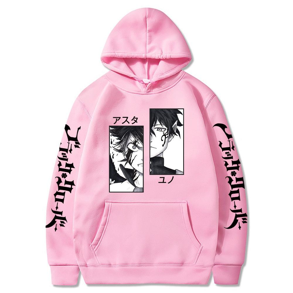 2021 аниме черный клевер толстовка подростковая мода мультфильм толстовка повседневные толстовки