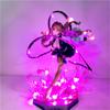 Anime Toys Mdoel Kanroji Mitsuri Led DIY PVC Action Mdoel Doll Gift