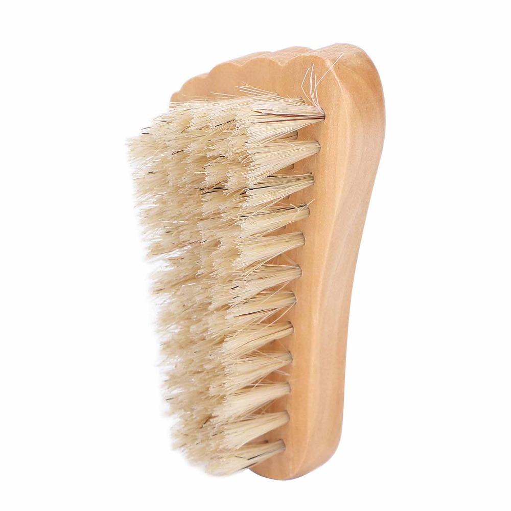 Wooden Wooden Nail Cleaning Brush Original Wood Pedicure Manicure Cleansing Brush Nail Shops