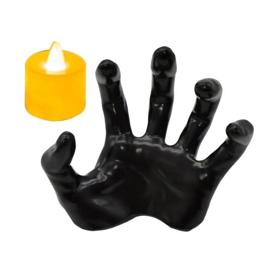 Scary Hand Wall Decor Realistic Halloween Prop Creepy Towel Hanger Spooky Desk Lamp Holder Halloween Party Supplies