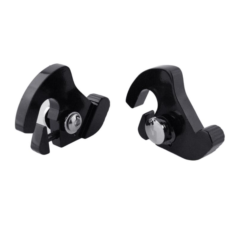 1 Pair Motorcycle Backrest Detachable Locking Latch Kit for 883 CNC-Aluminum Rotary Sissy Bar Luggage Rack Latches-Clips