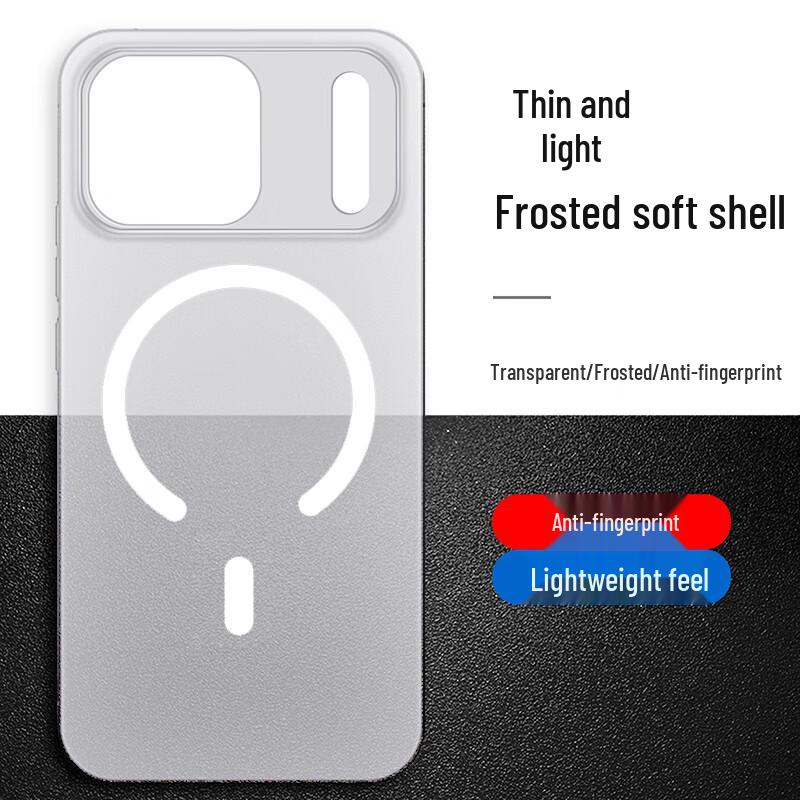 Матовый магнитный чехол MagSafe для iPhone