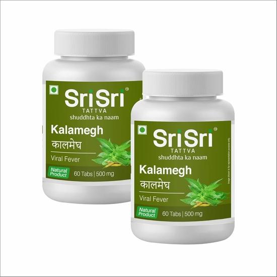 Sri Sri Tattva Kalamegh Tablets, 60 Tabs | 500mg (Pack of 2)