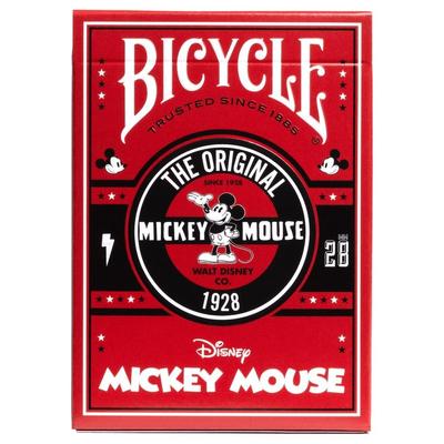 Tenyo Disney Bicycle Игральные карты Классический Микки Покерный размер x Возраст 6 лет и старше, Мышь, (6.3см 8.8см),