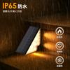 Светодиодные светильники для ступеней лестницы для улицы IP65, солнечные, для террасы, автоматические, простые в использовании, ночные и теплые, набор из 6 штук, на солнечной батарее, водонепроницаемые, светильники, зарядка,