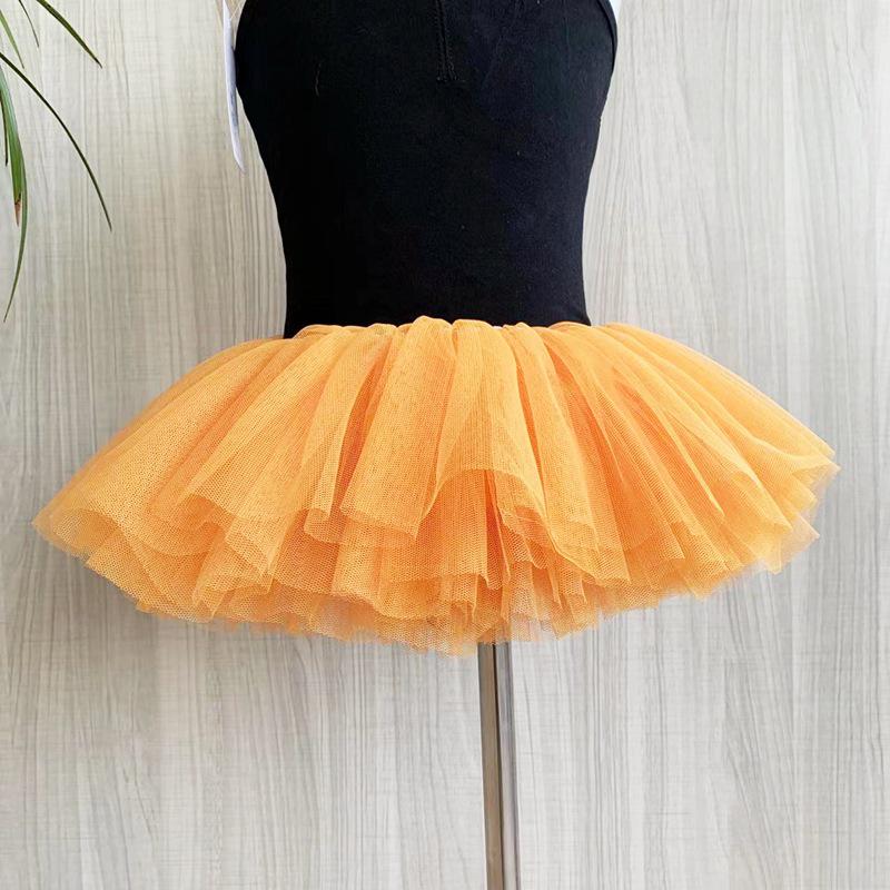 Детская юбка для танцев из шести слоев - мягкая фатиновая пачка принцессы