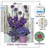 5D DIY Diamond Painting Flowers and Potted Plants Cross Stitch Diamond Art Embroidery  Mosaic Home Deco