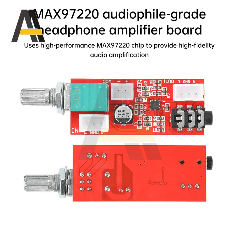 Headphone Amplifier Board MAX97220 Miniature Headphone Mini Ear Amplifier for Electronic Compoent Kit