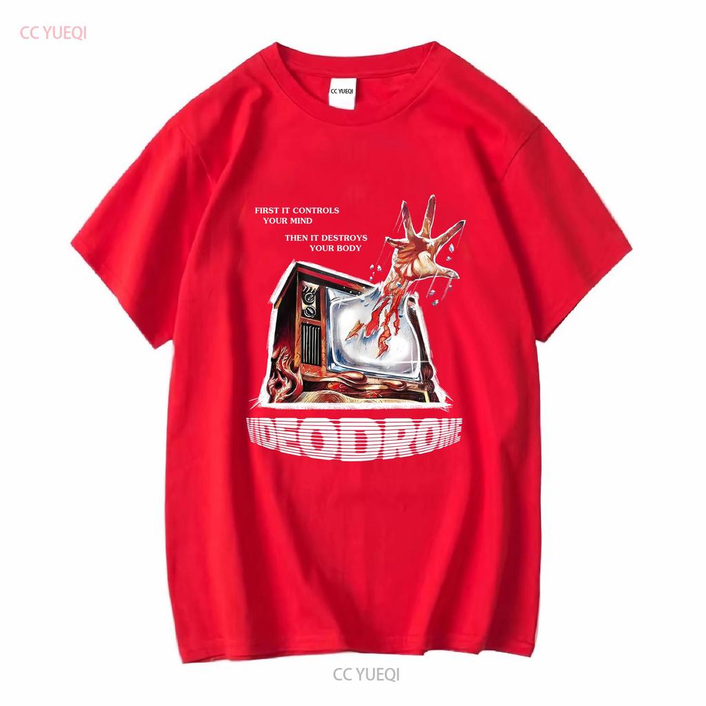 Videodrome David Cronenberg T Shirt Vintage Gregg Araki Danzig Klaus Kinski Civic TV Prop Sonatine Video Drome vintage Washed