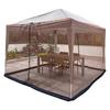 Садовый Тент 300x300см Палатка для Мероприятий 300x300см Удобный Павильон для Пикника Просторный Дизайн Прочные Материалы