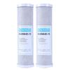 10-inch Flat-End Universal CTO Carbon Filter for Household Water Purifiers