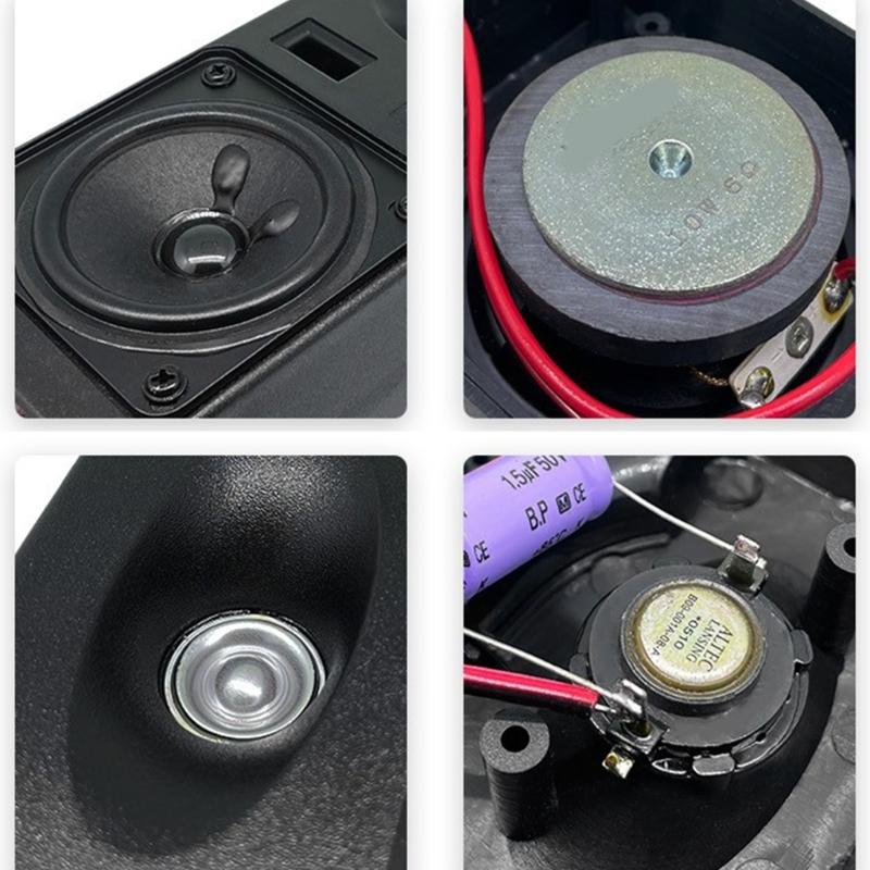 Hi-Fi Низкочастотный Динамик Пользовательский Компонентный Динамик со Встроенными Разделительными Конденсаторами Подходит для Игровых Консолей, Речи