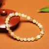 Refined Chinese Hetian Jade Bracelet - Elegant Single Circle Design