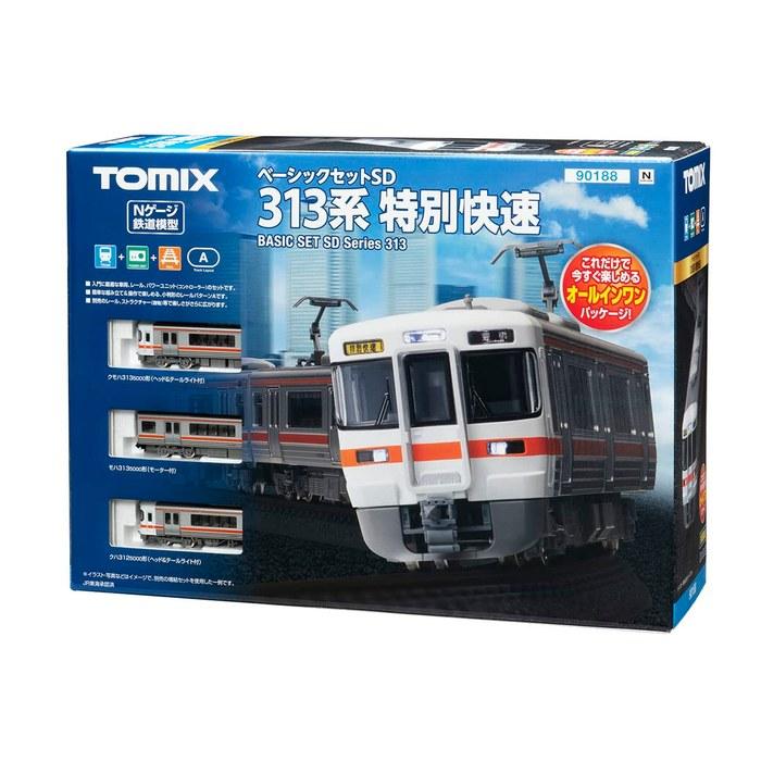 TOMYTEC TOMIX N Gauge Basic Set 313 Series Special Rapid 90188 Model Railroad Starter Set Multicolor