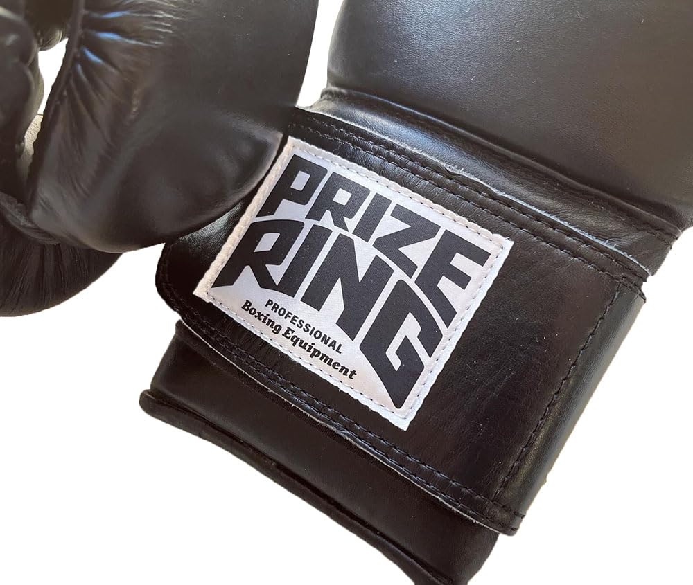 Перчатки боксерские PRIZE Ring черные 8 унций RING/Prize "Professional 5.0"