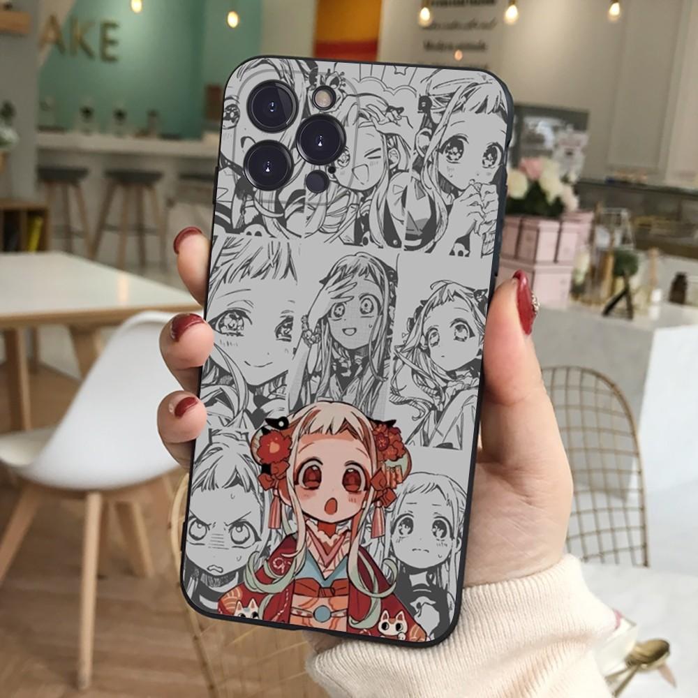 Туалетный Ханнако-кун Чехол для телефона Силиконовый Мягкий для iphone 16 15 14 13 12 11 Pro Mini XS MAX Plus X Чехол