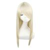 Wig Cosplay Full Wig Long Wig Straight Blonde Natural Smooth Heat Resistant Wig with Net [Fujitatsu] Semi-Long LML60-T0809