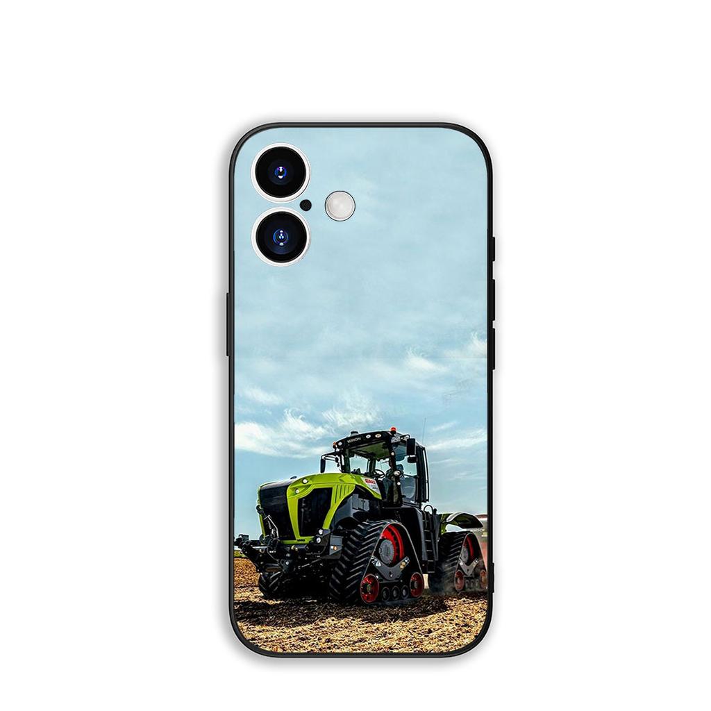 Для Samsung Galaxy S25 S24 S22 S23 FE Ultra Plus A56 A05 A06 A15 A16 A55 S7 Edge Чехол для телефона Фермы Транспортные средства Тракторы Корпус