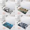 Non-slip Absorbent Mat Entry Door Mat Bathroom Shower Carpet Home Bathroom Bedroom Floor Kitchen Carpet