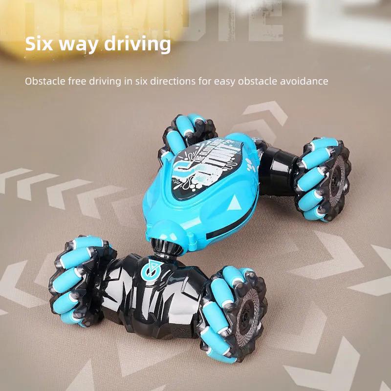 2024 Новый 4WD 1:16 трюковый радиоуправляемый автомобиль со светодиодной подсветкой, индукционный деформационный твист, скалолазание, радиоуправляемый автомобиль, электронные игрушки