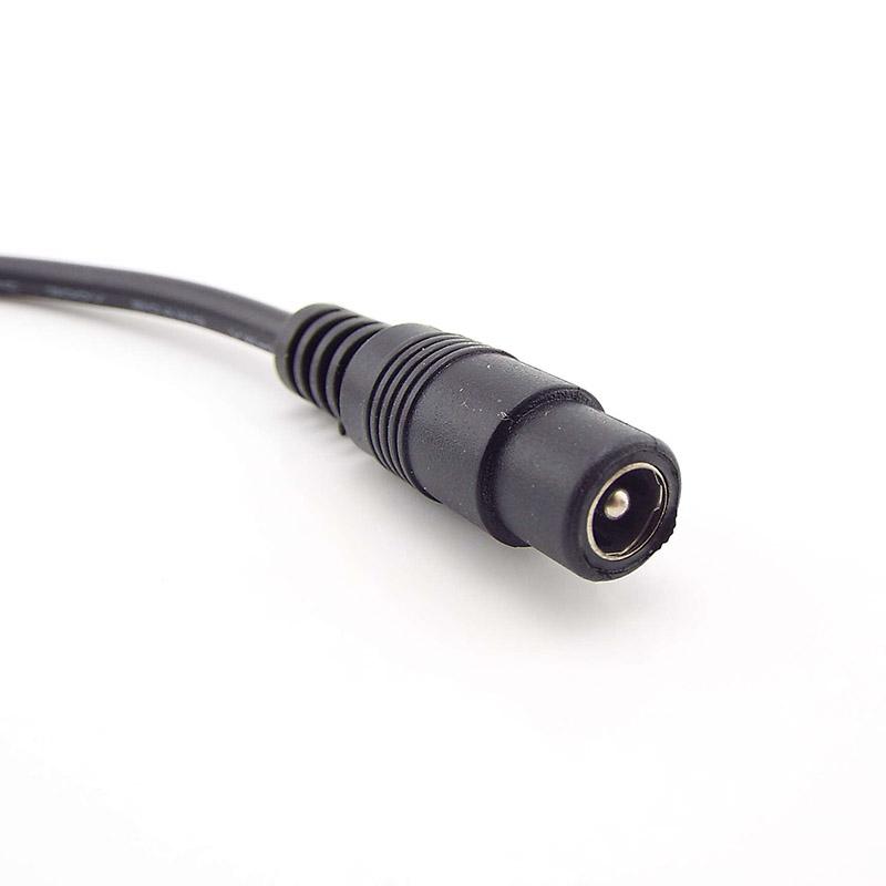 Кабель постоянного тока 5,5 x 2,5 мм «папа» — «мама» 5,5 x 2,1 мм, угловой адаптер 5,5 * 2,5 мм, кабель для зарядки под прямым углом 90 градусов