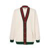 Кардиган из хлопкового джерси с принтом 'Off White' Мужской 752190-XJFV6-9150