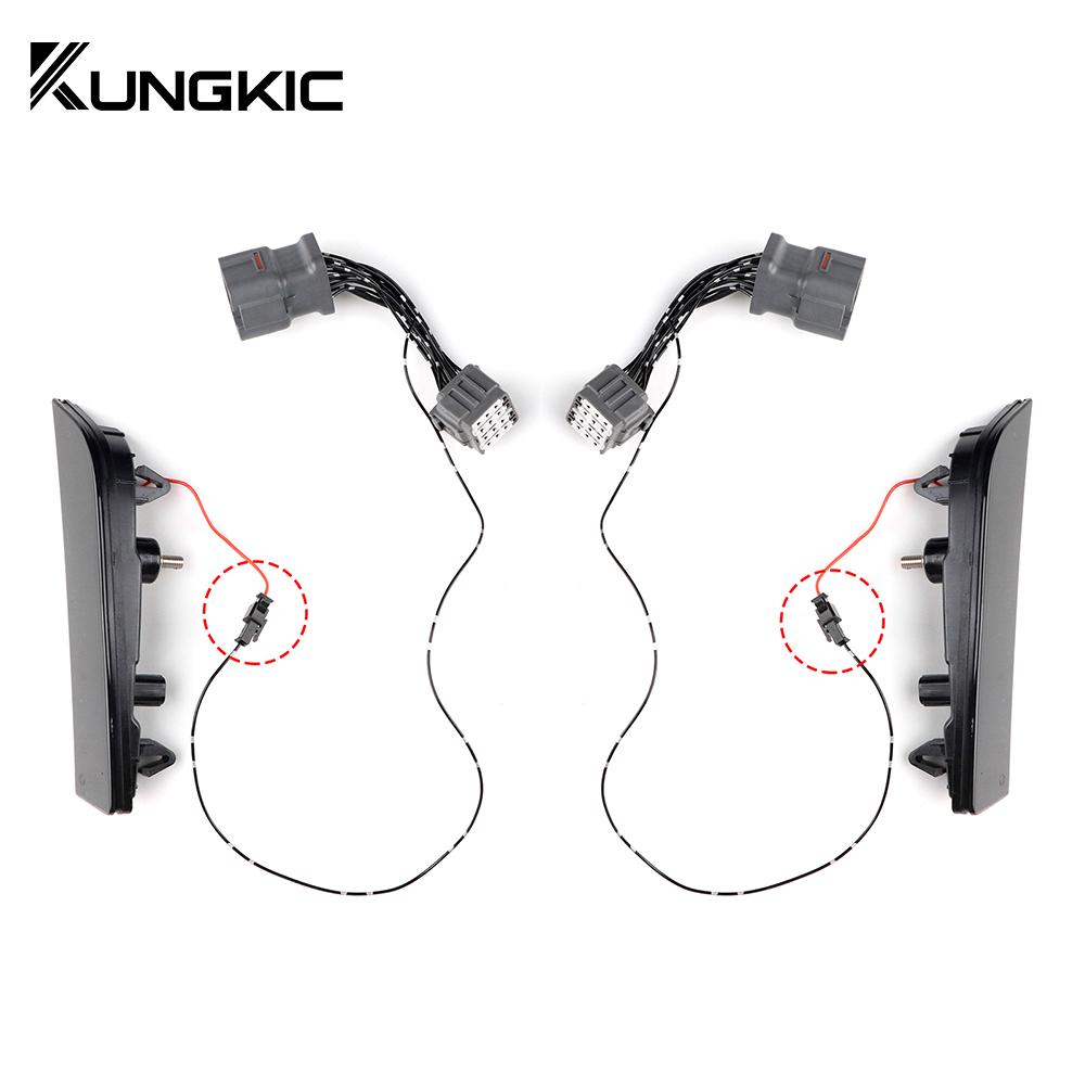 KUNGKIC For USDM Subaru BRZ ZD8 Toyota GR86 ZN8 2025 2025 2025 2025 2025 Turning Light Amber Signal LED Marker Blinker Indicator