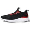 Alphabounce 1 Comfortable Fabric Shock Absorption Durable Low Top Casual Running Shoes Men Sneakers Black Red FW5188