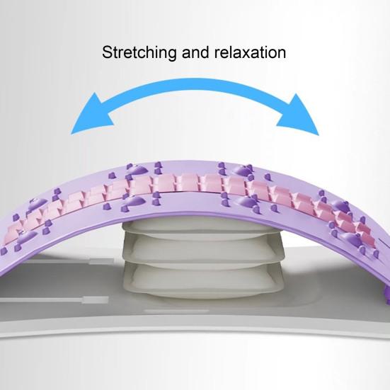 Тренажер для спины, тренажер для талии, регулируемый декомпрессор позвоночника, сколиоз, ишиас, облегчение боли в пояснице, массажер, доска для вытяжения поясницы