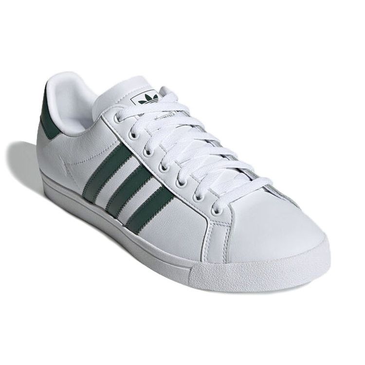 Adidas Coast Star White Collegiate Green Unisex Sneakers Cloud-White EE9949