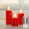 Acrylic LED Candle Atmosphere Light with Remote - Ideal for Romantic Birthday and Party Decorations.