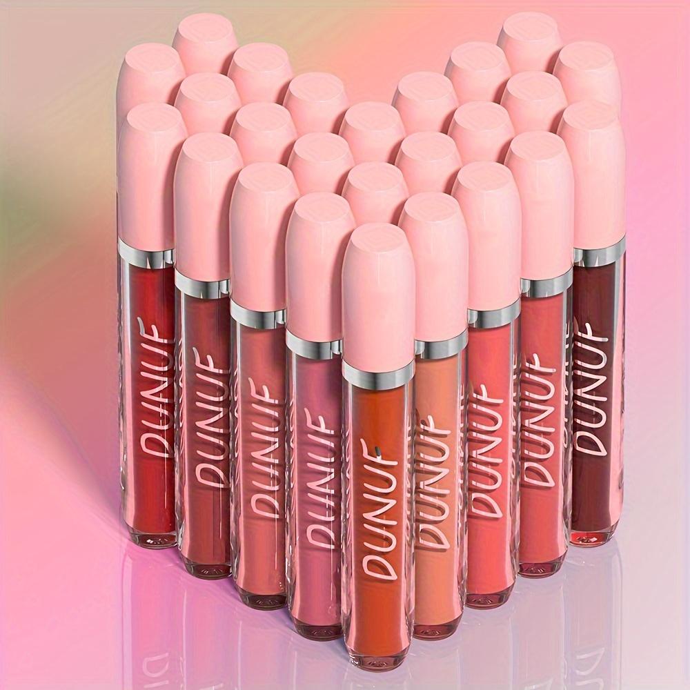 25 цветов матовой помады водостойкая стойкая невыцветающая нелипкая помада велюровая текстура, натуральные губы, красные оттенки тинта для губ