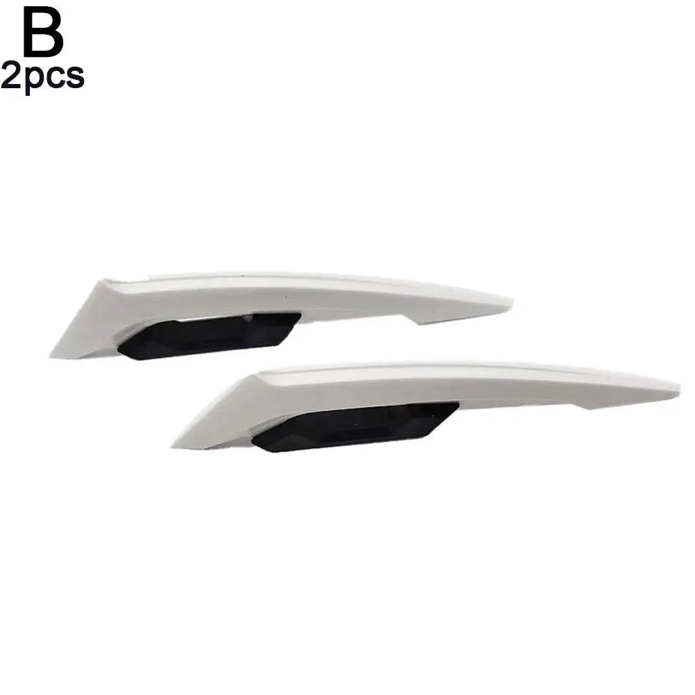 1 пара универсальных мотоциклетных крылышек, аэродинамический спойлер, динамическое крыло с клейкой декоративной наклейкой для мотоцикла, скутера P1t2