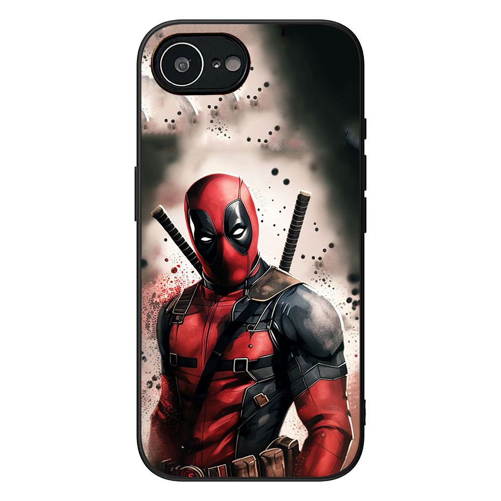 Чехол для телефона Deadpool Marvel Dead Pool для Motorola Moto Edge 70 60 Fusion NEO Pro G Stylus G56 G96 G52 G04 G05 20 Мягкий чехол