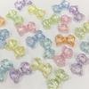 Small Bowknot Transparent Shiny AB Decorative Creative Beads Material  Accessories