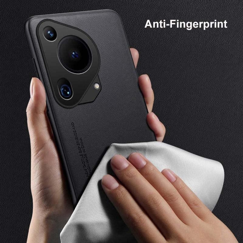 Обычный чехол из искусственной кожи для Huawei Pura 70 Ultra, матовый силиконовый противоударный защитный чехол с мягким краем для телефона Huawei Pura 70 Pro Plus 70pro+