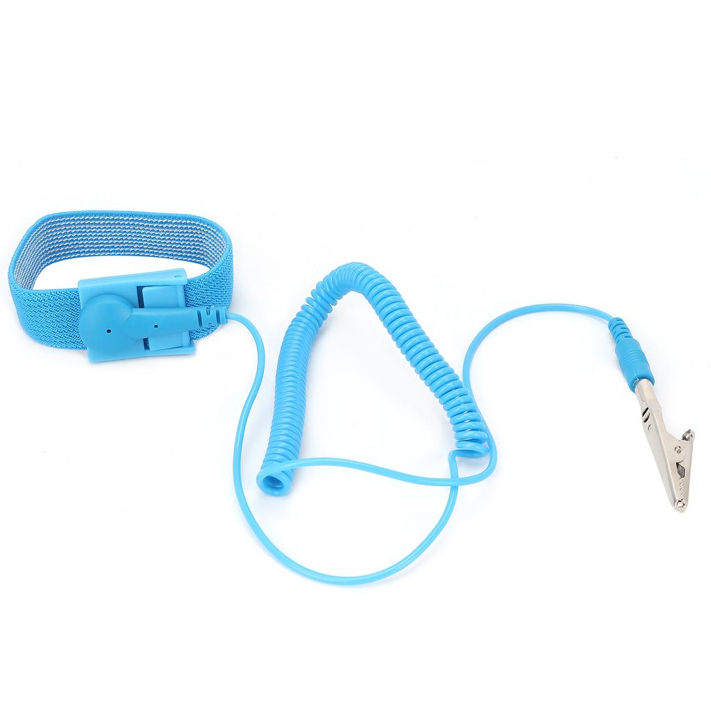 Anti Static ESD Wrist Strap Blue Safe Static Release Antistatic Bracelet with Cord