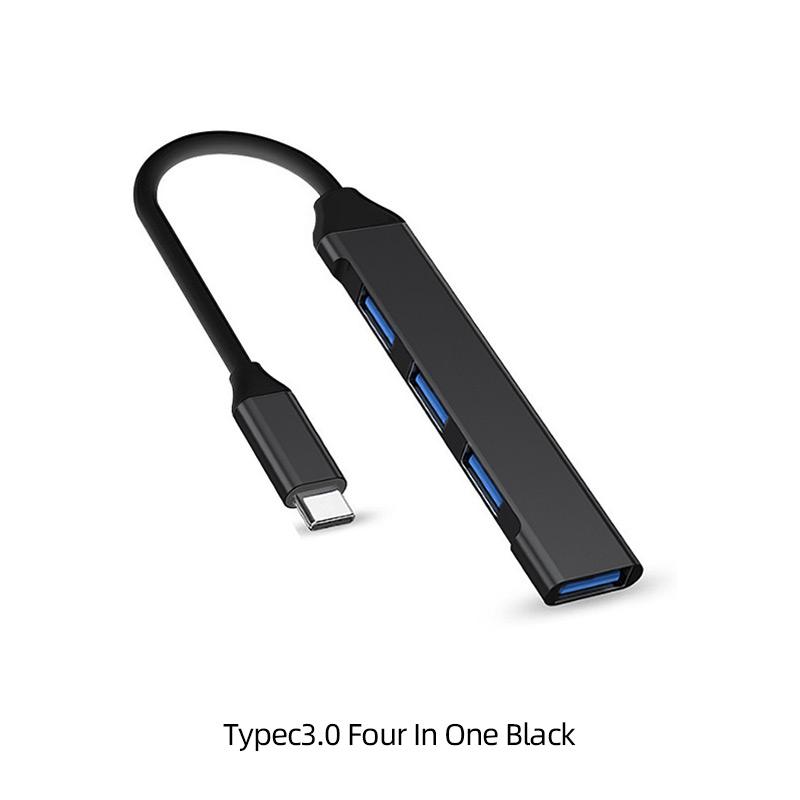 1-портовый USB Type C ХАБ USB 1.1 Разветвитель Адаптер 1 Гбит/с для MacBook Pro Air ПК Ноутбука Xiaomi Lenovo Многофункциональные OTG Аксессуары