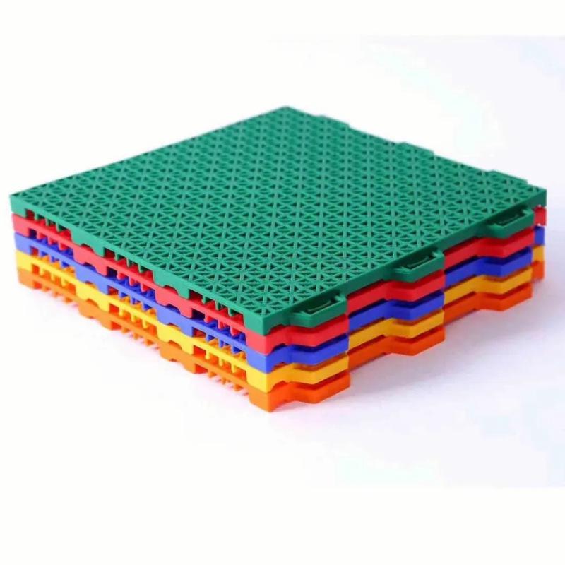 Kindergarten Outdoor Basketball Court & Track Plastic Floor Mats