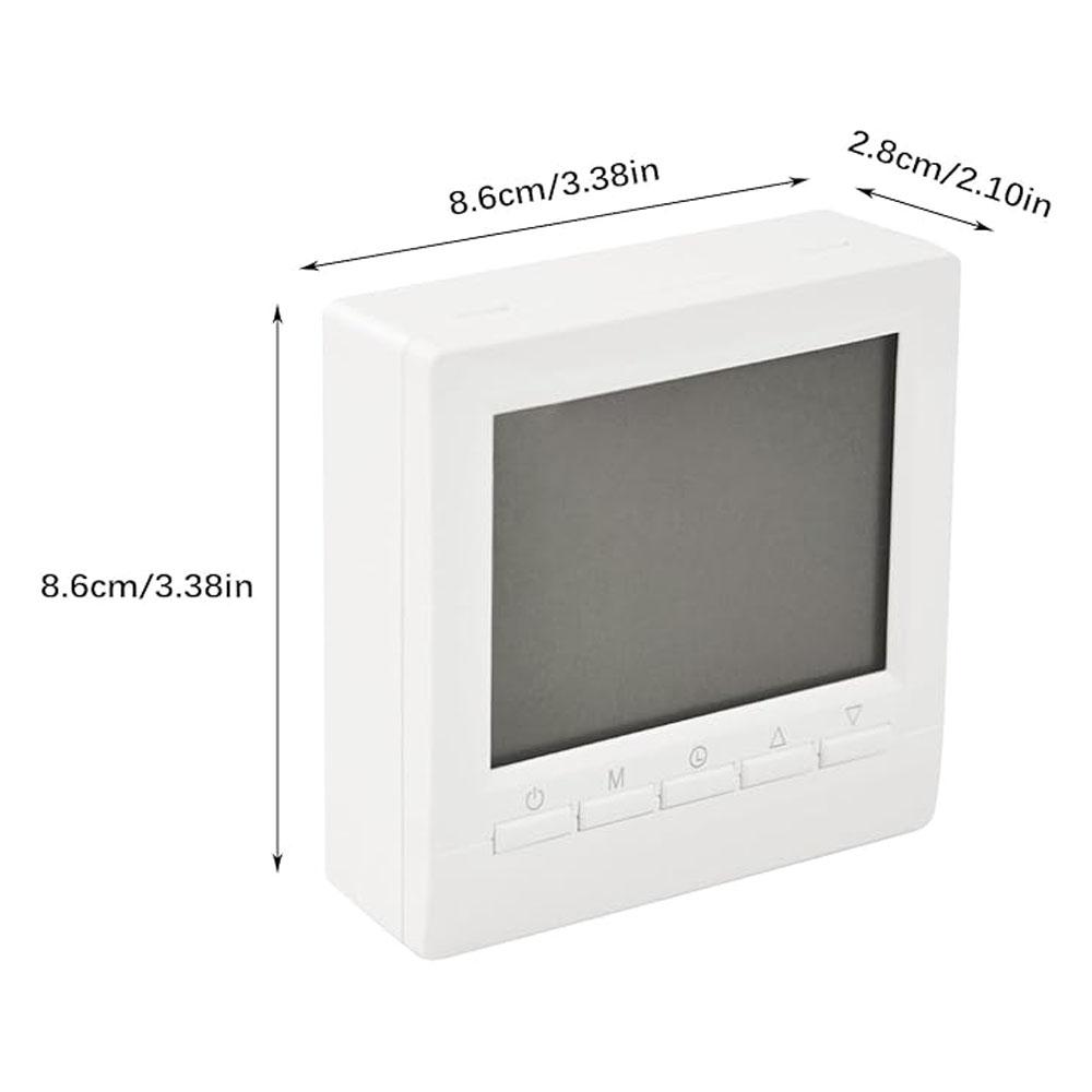 Цифровой умный термостат программируемый регулятор температуры для газового котла ручной контроллер батарейный термостат с защитой от детей