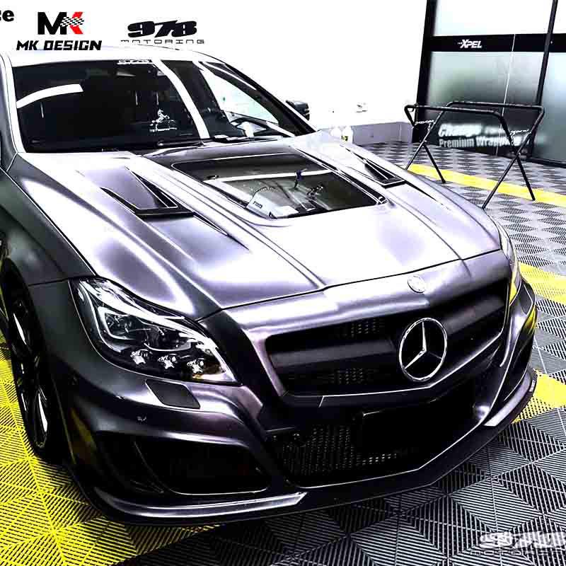 Прозрачный капот из углеродного волокна для Mercedes-Benz C-Class W205 C63