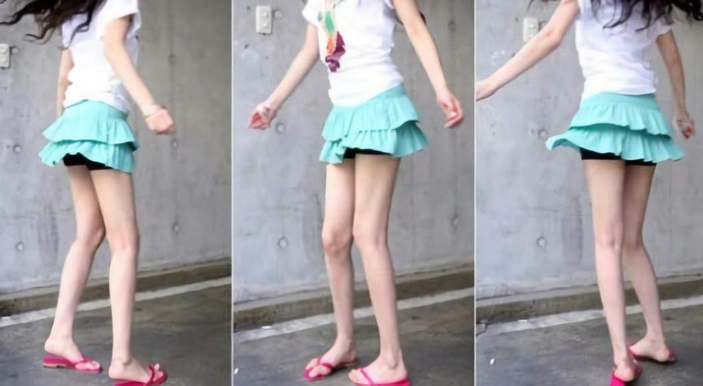 Super Smooth Thin Black Inner Pants of Sizes [SRrabbit] Stretchy! Pants, Half-Length Leggings, Women's (Set 3, M-L)