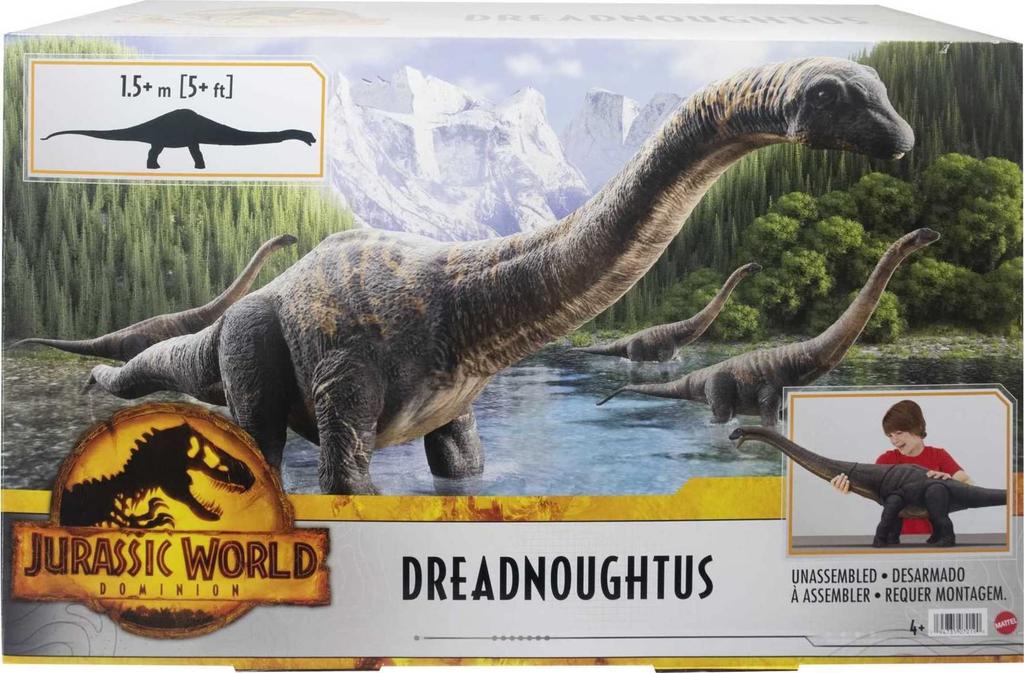 Mattel Jurassic World New Ruler Dreadnought лет и HHK92 (МИР ЮРСКОГО ПЕРИОДА) [Общая длина приблизительно. 150см] [4 вверх]