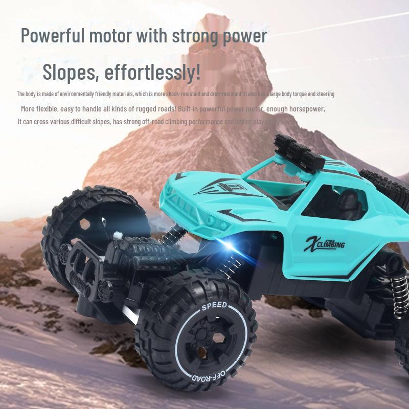 Children's Alloy Remote Control Climbing Car - Rechargeable Off-Road Toy Vehicle Gift